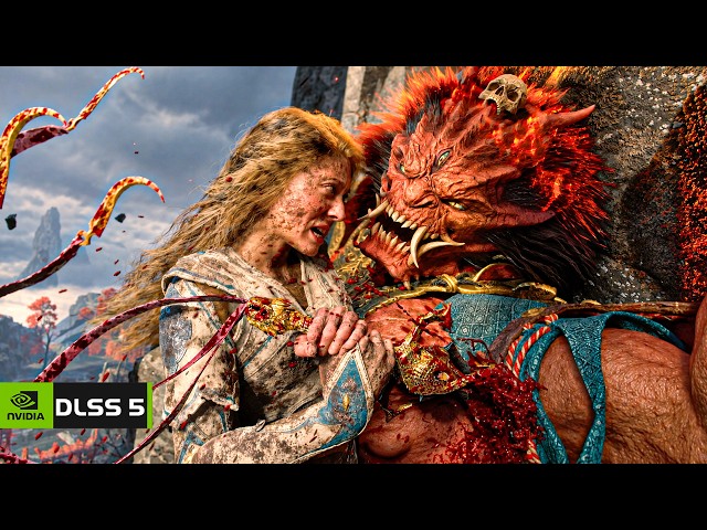 GOD OF WAR LAUFEY LOOKS INSANELY REAL WITH DLSS 5 | Ultra Graphics 4K HDR