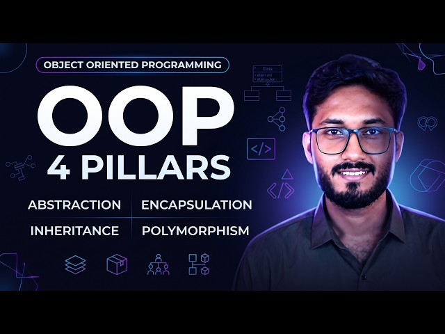Object Oriented Programming (OOP) Explained | Abstraction, Encapsulation, Inheritance & Polymorphism
