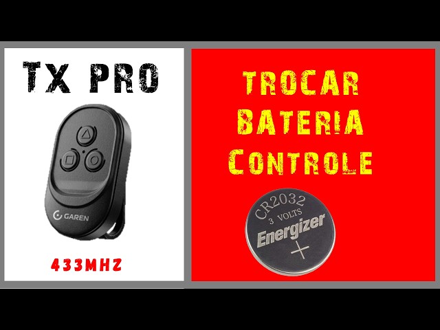 How to Open and Replace the GAREN TX PRO Remote Battery Step-by-Step