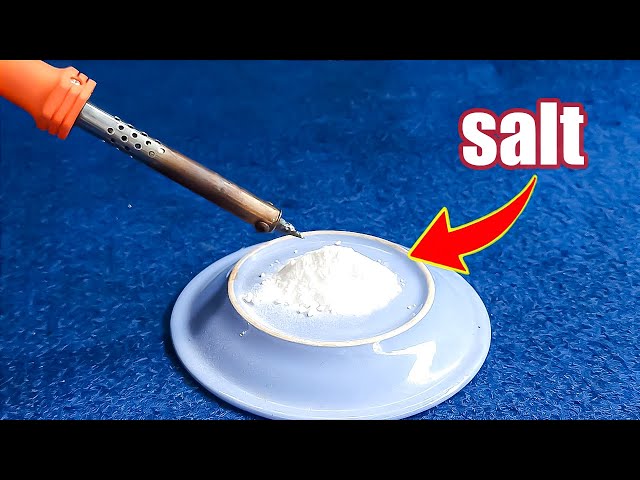 Few people know this secret use of table salt! You won’t believe it 😱 Creation Hack.