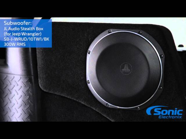 JL Audio Jeep Wrangler Stealth Box | Demo