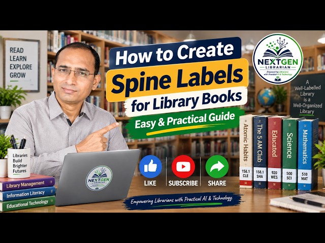 How to Create Spine Labels for Library Books | Easy & Practical Guide