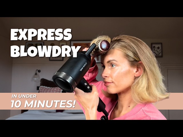 Blow Dry Your Hair FAST | Easy Step-by-Step Tutorial ✨