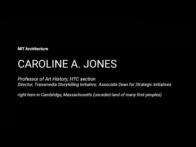 Only at MIT: Caroline A Jones