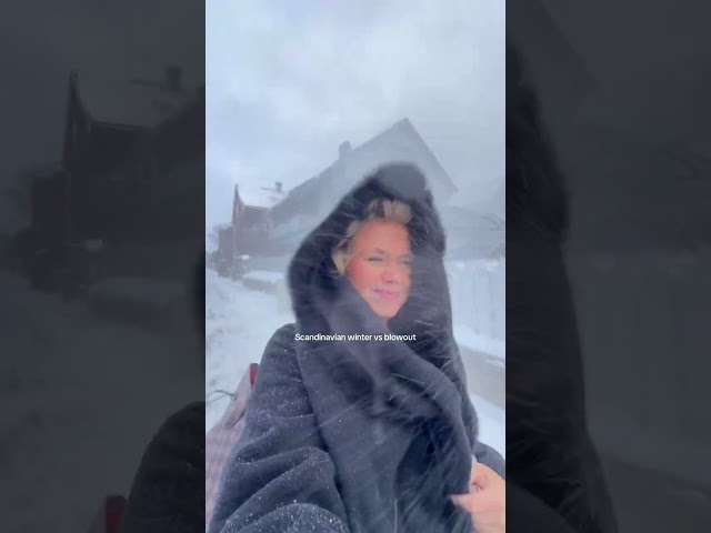 me vs. the Norwegian winter