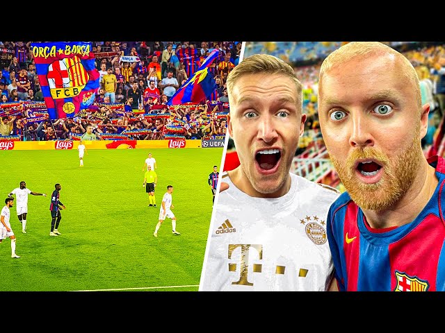 BARCELONA vs BAYERN MUNICH *VIP SEATS* EXPERIENCE!