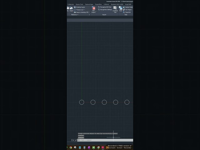 AutoCAD lsp - Change Selected Object To Red