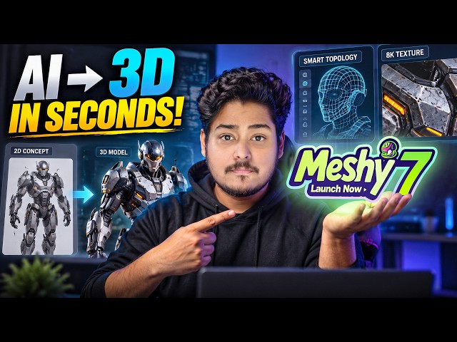 I Tried Meshy AI and the Results Are INSANE!