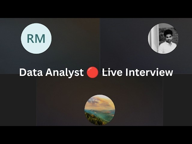 Data Analyst Mock Interview for Beginners | SQL & ETL Interview Question Answer
