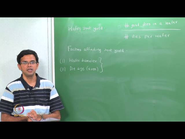 Mod-01 Lec-29 Productivity and process yield