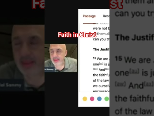 Faithfulness of Christ | Sam Shamoun