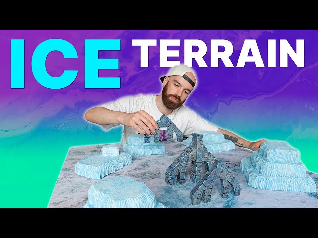 ❄️ Cheap & Easy Frozen Terrain That Looks Epic