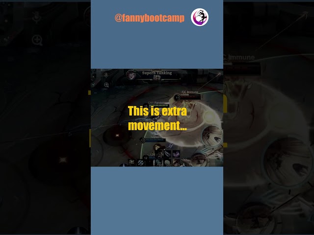 You’re moving around the kill instead of taking it.