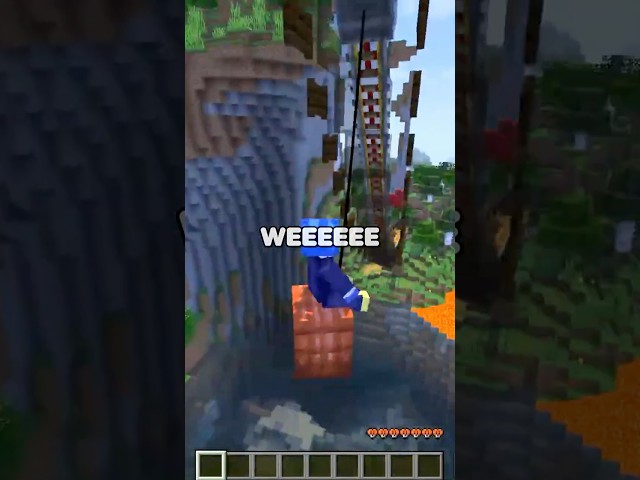 Building a Realistic Zipline in Minecraft