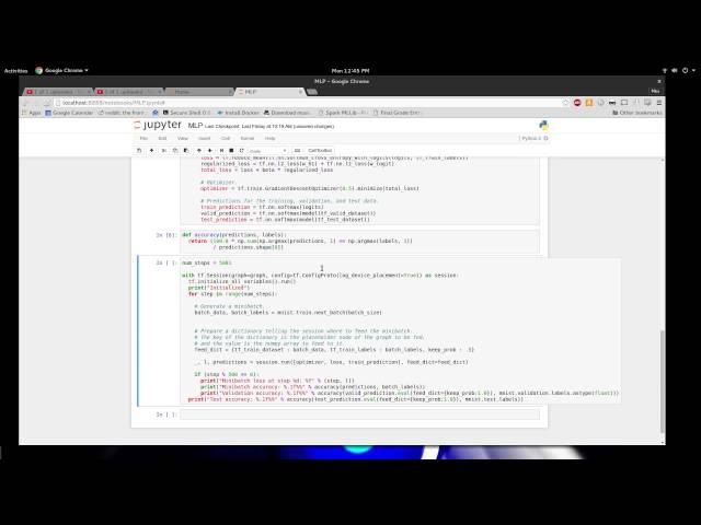 Multilayer Perceptrons in TensorFlow