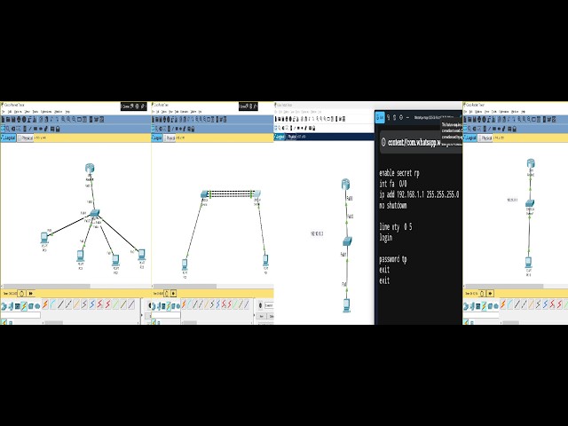 Configure Router, Switch & EtherChannel | Cisco Packet Tracer