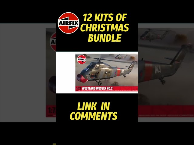 12 kits of xmas!! Airfix Bundle Deal #airfix #mysterymodels #scalemodel #modelcollector #modelhobby