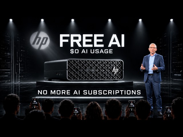 HP Just Killed AI Subscriptions Forever (HP Z2 Mini G1a)