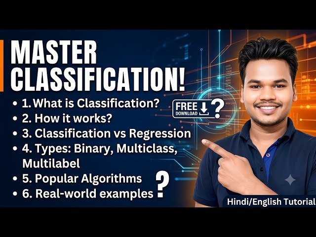 What is Classification in Machine Learning? | Easy Explanation|Classification in Machine Learning.