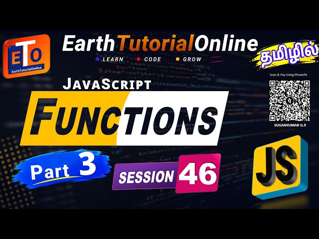 JavaScript Session 46 Tamil | Arrow Function & this Keyword Explained | Beginner to Advanced 🚀