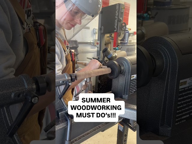 Summer Woodworking Must Do’s! #diywoodworking #woodworking