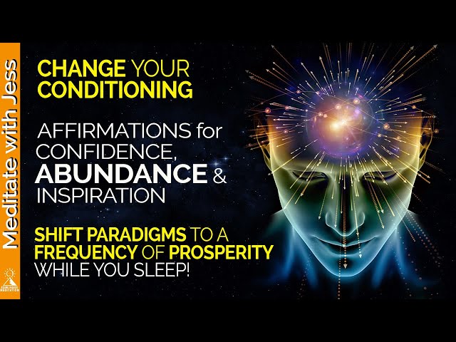 I AM ABUNDANT, CONFIDENT & INSPIRED. REPROGRAM your mind! POSITIVE AFFIRMATIONS while you SLEEP