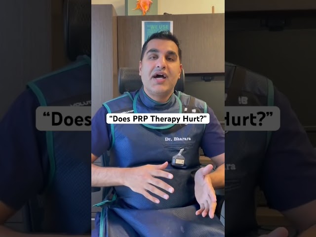 Are Platelet Rich Plasma (PRP) Injections Painful? Dr. Bharara Explains.