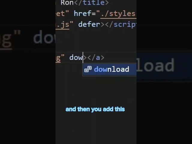 How To Create A Download Link With Html