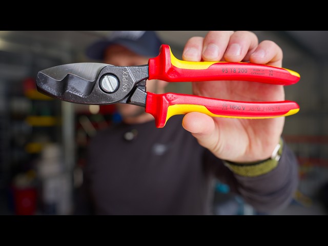 Knipex 1000V Insulated Electricians Set In Tool Roll, 13 Pieces!