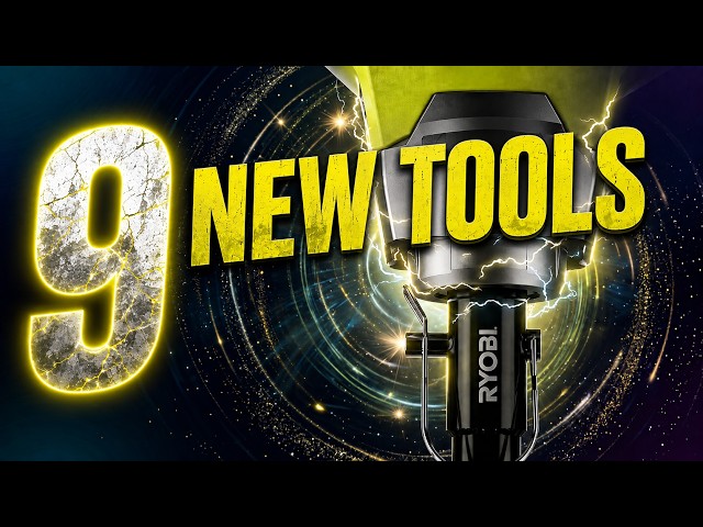 RYOBI Just Unleashed 9 New Outdoor Tools!