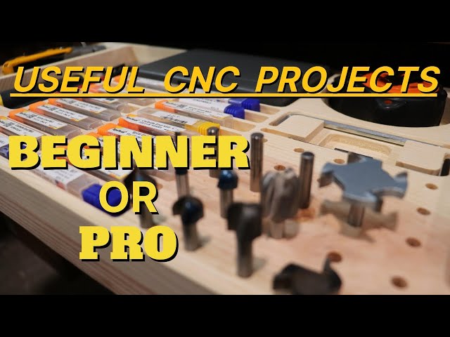 First CNC Projects - Start Here - Perfect For The Beginner Or Pro