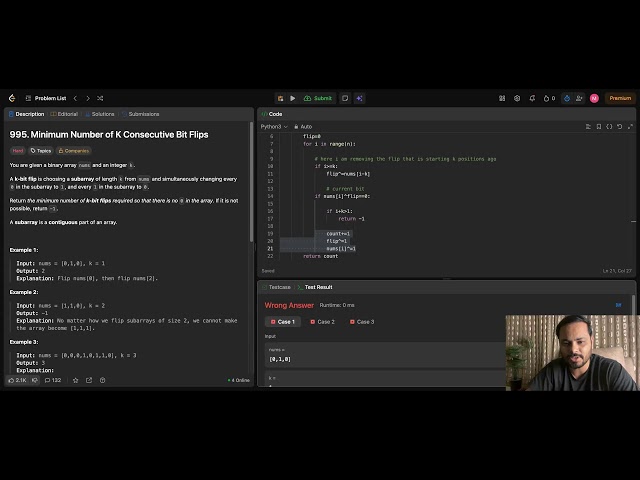 DSA Night Grind 🚀 Day 61 | Bit Manipulation 🔥 Google question | DSA in Python