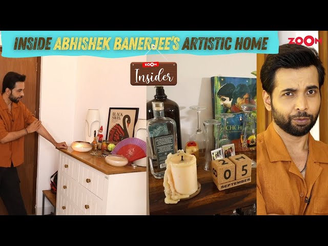 Full HOUSE TOUR of Abhishek Banerjee | Quirky Corners to Vanity Room | Home Tour | Zoom Insider