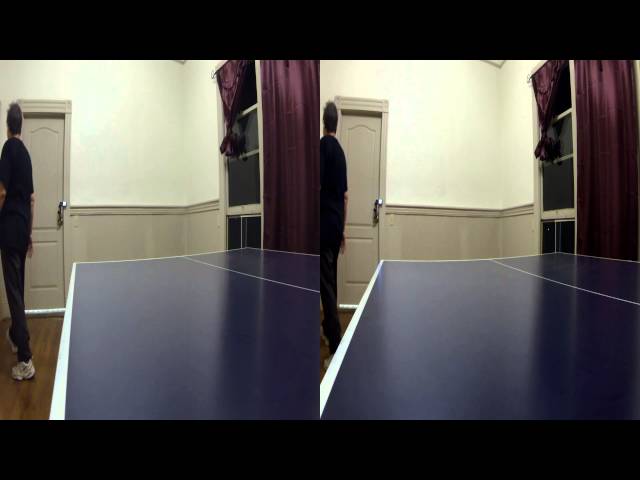 Robert Trudell vs Luong Nguyen, 11 September 2013, 3D Film, R0007, Ping Pong at 468 S. Orange Ave.