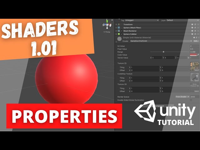 Shaders in Unity 101: Properties