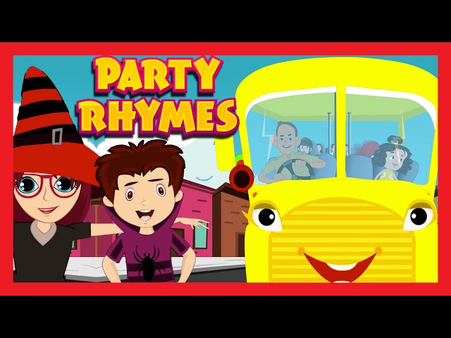 Party Rhymes | Party With Dracula and More for Kids | Dance Numbers