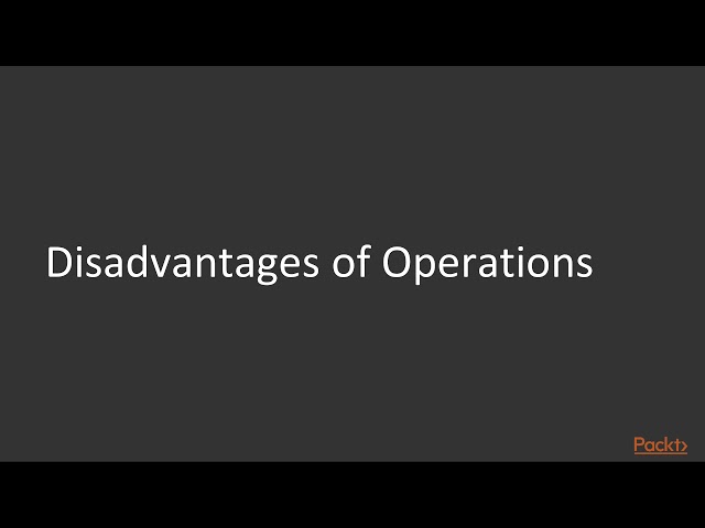 Diving Deep into Swift : Introducing Operations | packtpub.com
