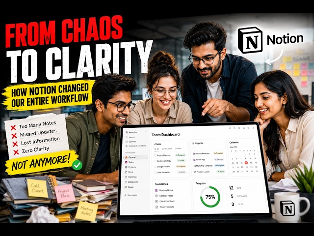 Notion Productivity Workflow: How We Fixed Team Chaos