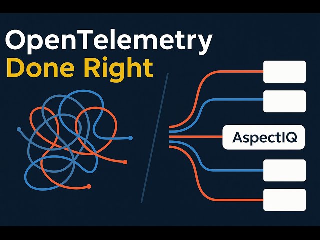 OpenTelemetry Done Right | AspectIQ Professional Services