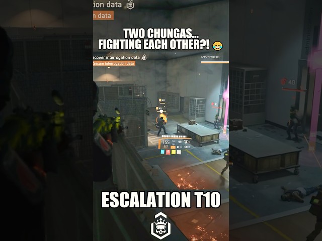 THE CHUNGAS TURNED ON EACH OTHER?! 🤯 | ESCALATION T10 - The Division 2 #shorts