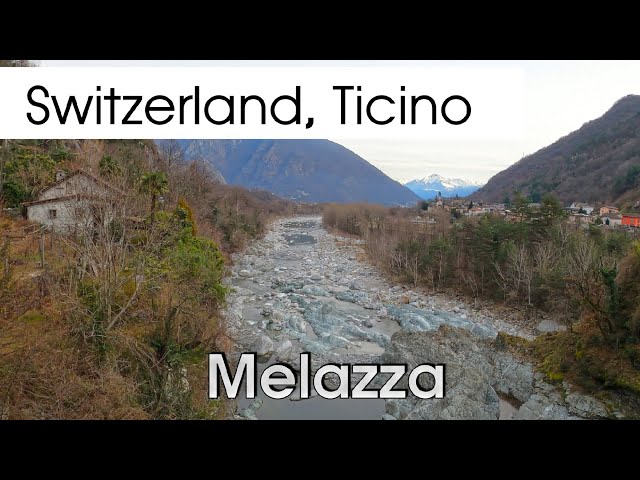 Walk along the Melazza, Tegna to Golino (Switzerland)