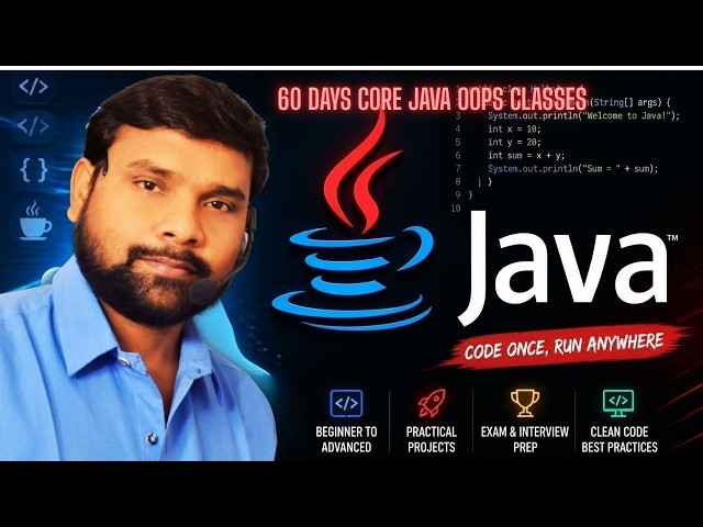 Day 44 Java through OOPs Programming in Telugu | JVM Architecture in Java | Java Virtual Machine