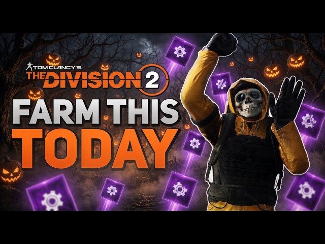 *FARM THIS TODAY* The Division 2: PERFECT DAY to FARM PROTOTYPE HOTSHOT, Negotiators, & Badger Tuff!
