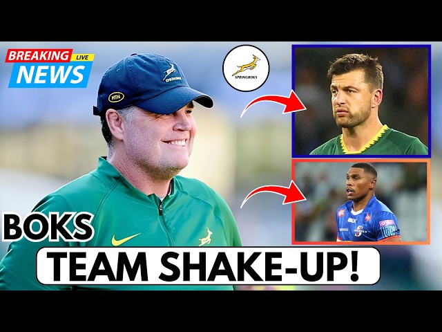 🔥 Springboks Team Shake-Up! Rassie Erasmus’ Bold Wallabies Plan Revealed#Springboks #Wallabies