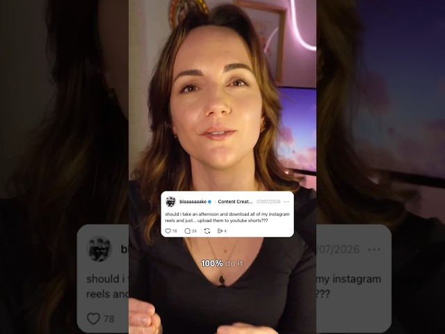 Should you post your Instagram Reels on YouTube Shorts?