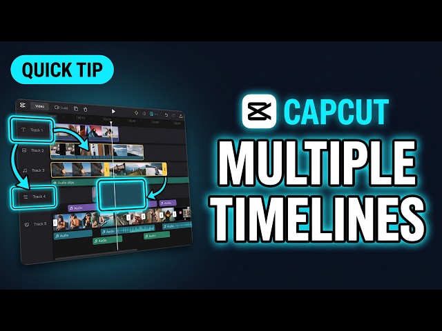 CapCut: How to Create Multiple Timelines & Copy Clips Between Them