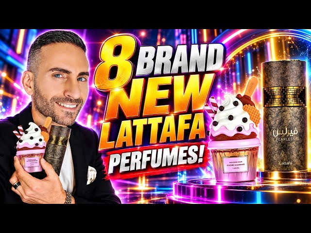 8 BRAND NEW Lattafa Perfumes RATED!