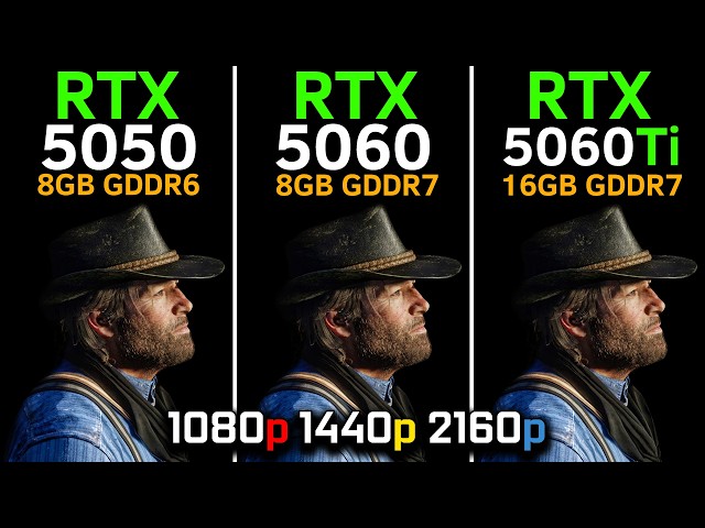 RTX 5050 vs RTX 5060 vs RTX 5060 Ti | DLSS 4 MFG 6X | Best Budget GPU 2026? | 1080p, 1440p, 4K