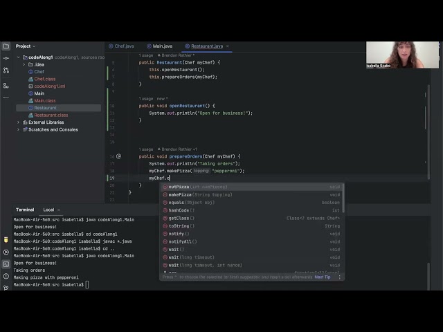 Java Syntax Code Along 2026 Recording