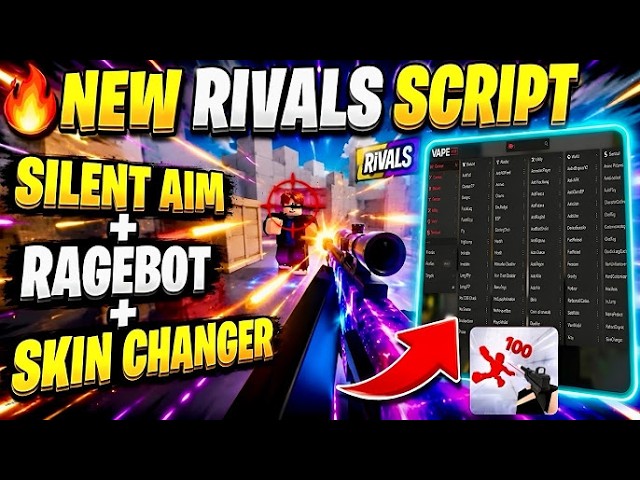 RIVALS Script New 2026 (Silent aim, Aimbot, RAGEBOT!)